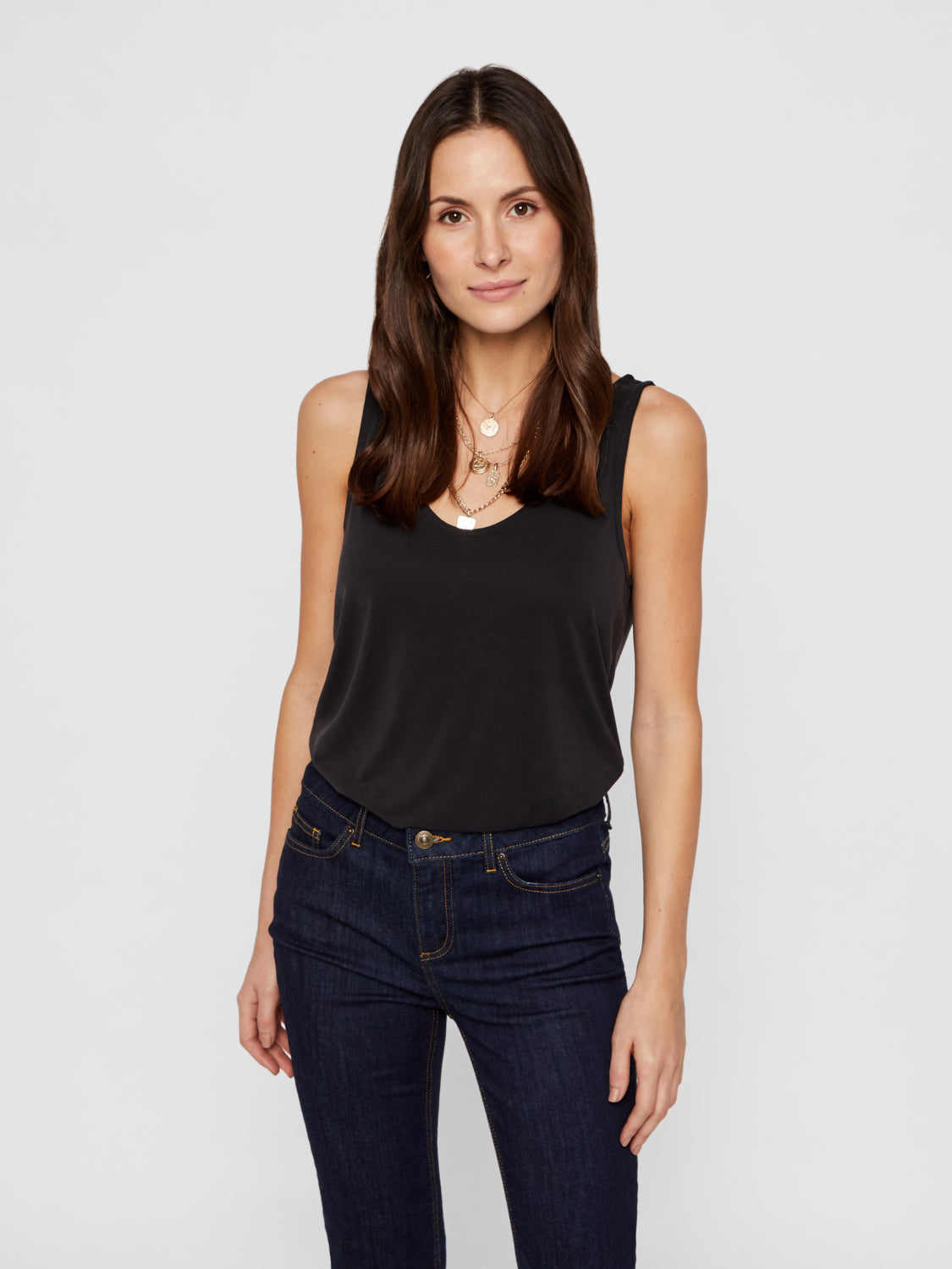 PCKAMALA Tank Top - Black